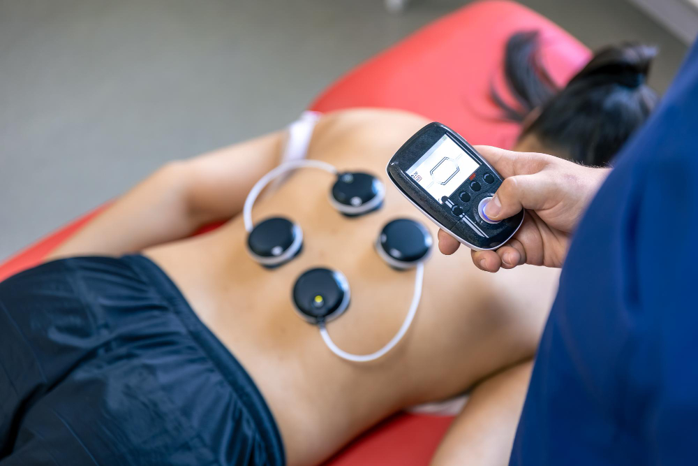 (EENM) Estimulação elétrica neuromuscular transcutânea